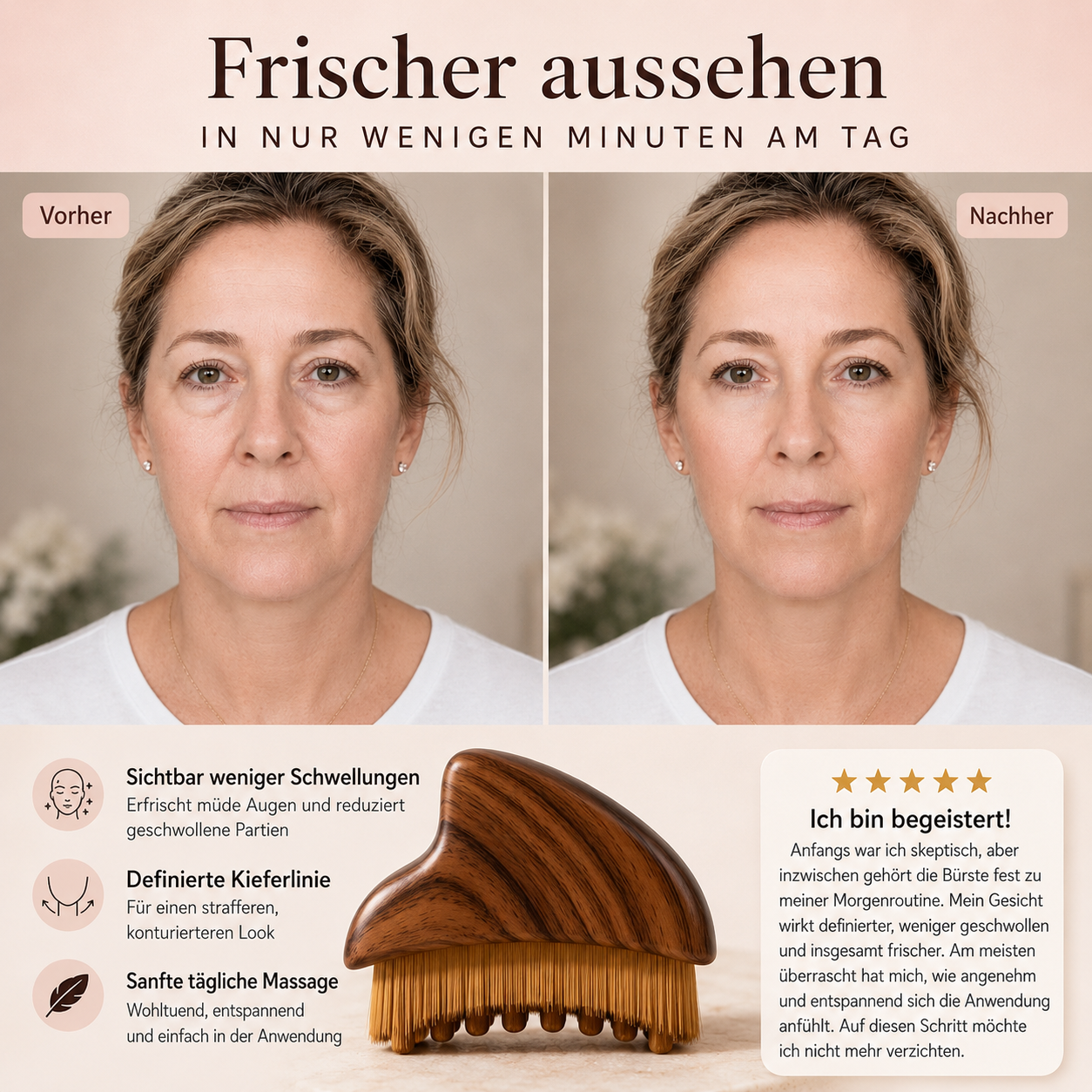 ContourGlow™ Gesichtsbürste